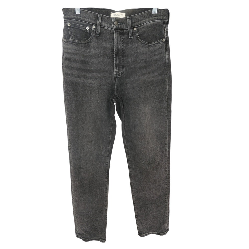 Madewell The Perfect Vintage Jean Womens Gray Wash High Rise Denim waist 28 Jean